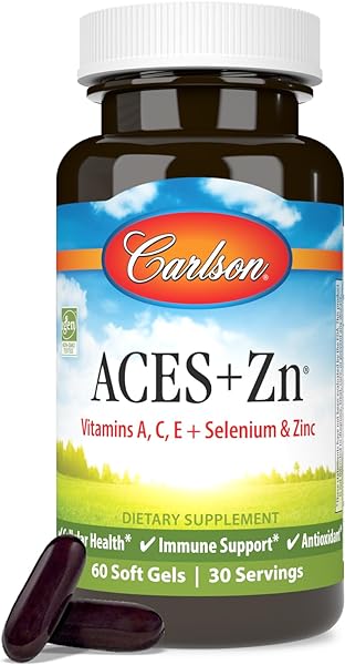 ACES + Zn, Vitamins A, C, E + Selenium & Zinc, Cellular Health & Immune Support, Antioxidant, 60 Softgels in Pakistan