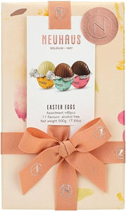 Neuhaus Belgian Chocolate Easter Egg Ballotin 1.1 lb Assorted Chocolate Eggs - +/- 46 Chocolate Eggs Assorted Milk, White & Dark Chocolate – Gourmet Easter Chocolate Gift in Pakistan