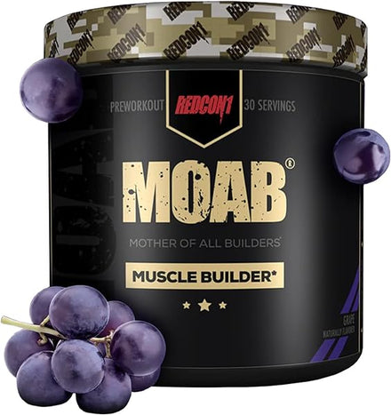 Moab, Grape - Keto Friendly + Gluten Free Muscle Building Supplement - Contains Calcium HMB Powder & HICA to Support Lean Muscle Growth (30 Servings) in Pakistan