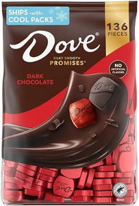 PROMISES Dark Chocolate Candy, 136 Ct Bulk Bag in Pakistan