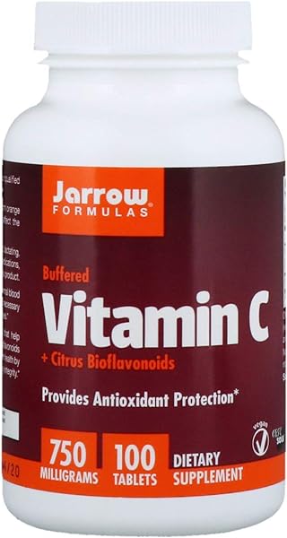 Jarrow Formulas Vitamin C + Citrus Bioflavonoids, Dietary Supplement Provides Antioxidant Protection, 750 mg, 100 Tablets in Pakistan