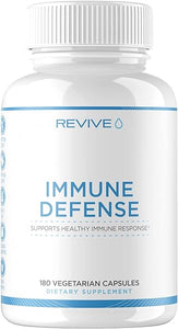 Revive Immune Defense - Vitamin C, Zinc, Elderberry - Vegan, Gluten-Free, Soy-Free (180 Vegetarian Capsules) in Pakistan