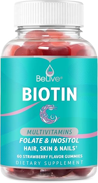 BeLive Biotin Gummies with MultiVitamins, Fol in Pakistan