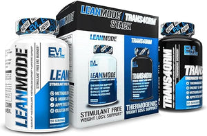 EVL Weight Loss Support Stack - Trans4orm Thermogenic Fat Burner Support Pills with Green Coffee Bean Extract and Forskolin Plus LeanMode Non-Stimulant Metabolism and Fat Loss Support Pills in Pakistan