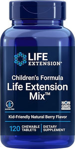 Life Extension Children's Formula Mix Berry-Flavored, Kid-Friendly Chewable Multivitamin – Gluten-Free, Non-GMO – 120 Chewable Tablets in Pakistan