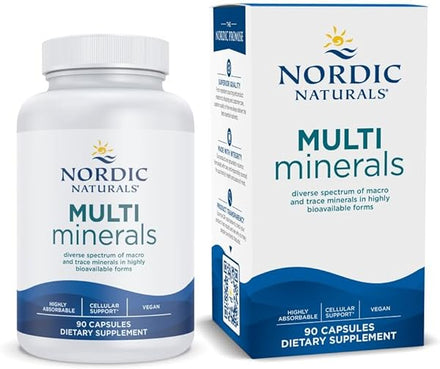 Multi Minerals, Unflavored - 90 Capsules - 11 Essential Minerals - Optimal Health & Wellness - Certified Vegan - Non-GMO - 30 Servings in Pakistan