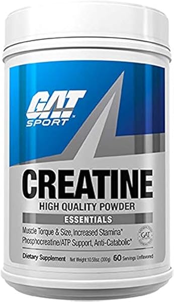 GAT SPORT Creatine Monohydrate Powder, Strength, Brain Health, Anti-oxidant, Endurance, for Men & Women, Unflavored (60 Servings) in Pakistan