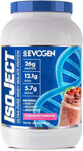 Isoject Strawberry | Premium Whey Isolate Loaded with BCAA, EAA, Ignitor Enzymes, Recovery, Shakes, Smoothies | 26 Serv in Pakistan