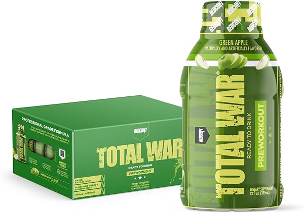 Total War Ready to Drink Preworkout, Green Ap in Pakistan