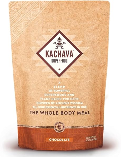 Ka’Chava All-In-One Nutrition Shake Blend, Chocolate, 85+ Superfoods, Nutrients & Plant-Based Ingredients, 26g Vitamins and Minerals, 25g Plant-Based Protein, 2lb in Pakistan in Pakistan