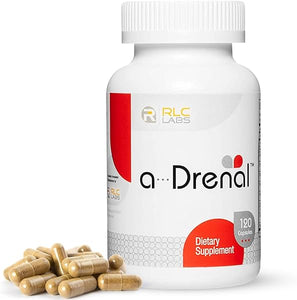 RLC, a-Drenal, Adrenal Support for Stress Relief and Energy, 120 Capsules in Pakistan