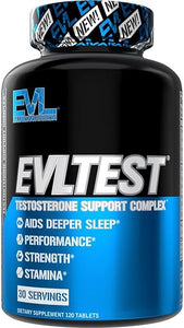 EVL Complete Testosterone Booster for Men - Post Workout Recovery Testosterone Supplement for Men with DIM Plus D Aspartic Acid and Tribulus - EVLTest Estrogen Blocker for Men Post Workout Supplement in Pakistan