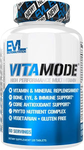 EVL Advanced Daily Multivitamin for Men - Men's Multivitamin with Essential Minerals Phytonutrient Complex and VitaMode Active Mens Vitamins for Energy with Lycopene for Muscle Bone and Immune Support in Pakistan