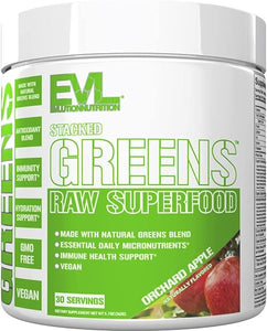 Nutrition Stacked Greens Raw Superfood, Vegan, Gluten-Free, 30 Servings (Orchard Apple V2) in Pakistan