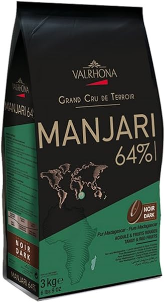 Dark Chocolate - 64% Cacao - Manjari Grand Cru - 6 lbs 9 oz bag of feves in Pakistan in Pakistan