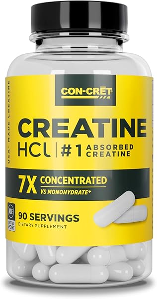 Creatine HCl Capsules | Supports Muscle, Cogn in Pakistan