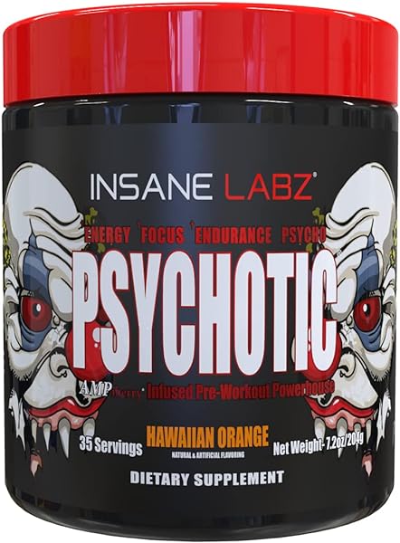 Psychotic, High Stimulant Pre Workout Powder, in Pakistan