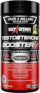 Testosterone Booster for Men Six Star Pro Nutrition Test Booster for Men Extreme Strength + Enhances Training Performance + Scientifically Researched Test Boost Supplement, 60 Pills in Pakistan