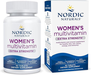 Women’s Multivitamin Extra Strength - Skin, Hair, Energy, & Bone Support - Immunity Supplement - 20 Essential Nutrients - 60 Tablets - 30 Servings in Pakistan