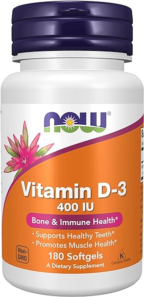 NOW Supplements, Vitamin D-3 400 IU, Strong B in Pakistan