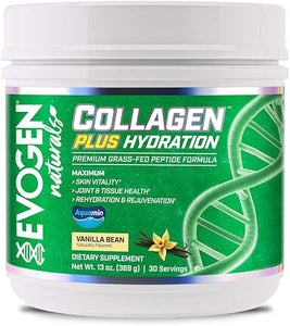 Collagen Plus Hydration Vanilla Powder, Grass Fed Type 1 & 2 Collagen, Aquamin, Vitamin C, Coconut Water Extract, MCT, for Men & Women in Pakistan