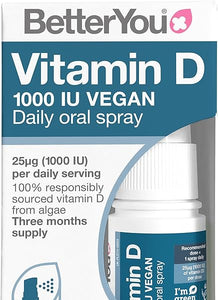Vitamin D 1000 IU Vegan Oral Spray - Liquid Vitamin Supplement - Vitamin Spray for Daily Vitamin D - Easy Alternative to Pills - 0.5 oz in Pakistan