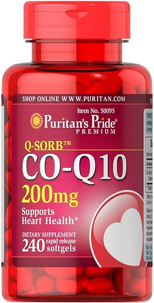 CoQ10 200mg, Supports Heart Health, 240 Rapid Release Softgels in Pakistan in Pakistan