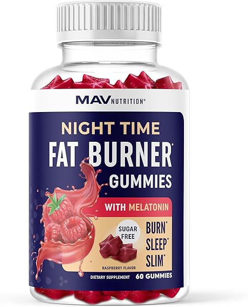 Night Time Fat Burner Gummies with Zero Sugar in Pakistan