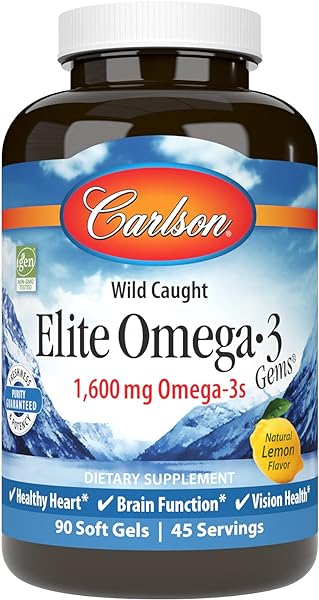 Labs Wild Caught Elite Omega-3, 1600mg, Omega 3s, Soft Gels, 90 Count in Pakistan