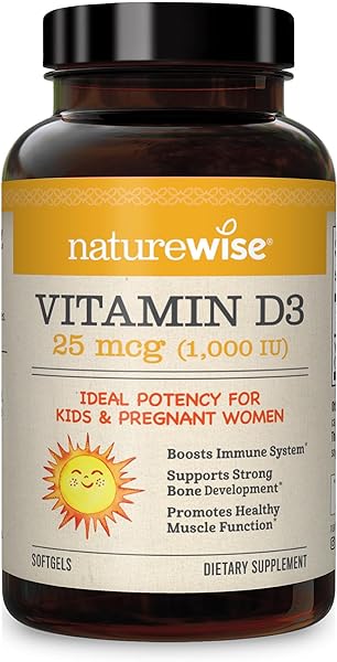 NatureWise Vitamin D3 1000iu (25 mcg) Healthy in Pakistan