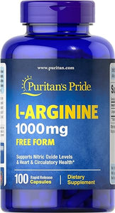 L-arginine 1000 Mg Capsules, 100 Count, White, (4332490165) in Pakistan