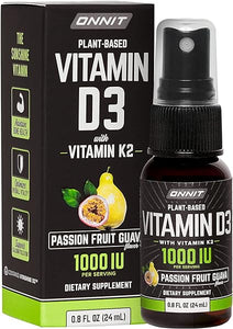 ONNIT Labs Passion Fruit Guava Vitamin D3 Spray with Vitamin K2, 0.8 FZ in Pakistan