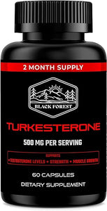 Turkesterone Supplement 500mg Capsule (Max Purity 95% Extract) 2 Months Supply (500mg Turkesterone from 526mg of Ajuga Turkestanica) Similar to Ecdysterone for Strength & Muscle Growth in Pakistan
