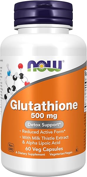 Supplements, Glutathione 500 mg, With Milk Thistle Extract & Alpha Lipoic Acid, Free Radical Neutralizer*, 60 Veg Capsules in Pakistan in Pakistan