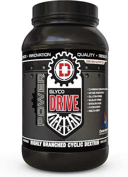 Driven GlycoDrive Highly Branched Cyclic Dextrin, 2lbs, Carbohydrate Powder - Replenish Muscle Glycogen Levels, Pre, Intra, & Post-Workout - Energy, Endurance, Fast Recovery in Pakistan in Pakistan