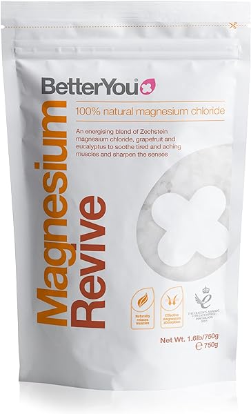 Magnesium Revive Bath Flakes - Bath Salts with Magnesium - Energizing Grapefruit and Eucalyptus - Muscle Soothing and Skin Health - 1.6 lb in Pakistan in Pakistan