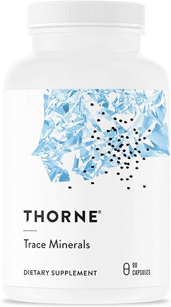 Thorne Trace Minerals - Dietary Supplement with Zinc, Boron & Selenium - Chelated Forms - Comprehensive Formula - 90 Capsules in Pakistan