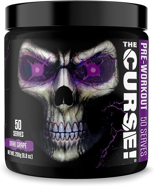 The Curse! Pre Workout Powder - Dark Grape 50 in Pakistan