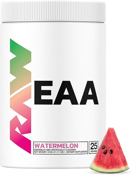 EAA Amino Acids Powder, Watermelon (25 Servings) - Pre Workout Amino Energy Powder for Strength, Endurance, Recovery & Lean Muscle Growth - BCAA Amino Acids Supplement for Men & Women in Pakistan