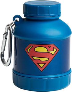 Justice League Whey2Go Funnel 3.7 oz (50 g / 0.11 lbs) (Superman) – BPA Free - DC Comics Protein Shakes Bottle Storage for Men in Pakistan