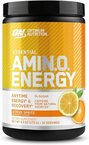 New Flavor Amino Energy - Pre Workout with Green Tea, BCAA, Amino Acids, Keto Friendly, Green Coffee Extract, Energy Powder - Citrus Spritz, 30 Servings (Packaging May Vary) in Pakistan