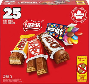 Nestlé Assorted Mini Chocolate Bars, 25pcs, 248g in Pakistan