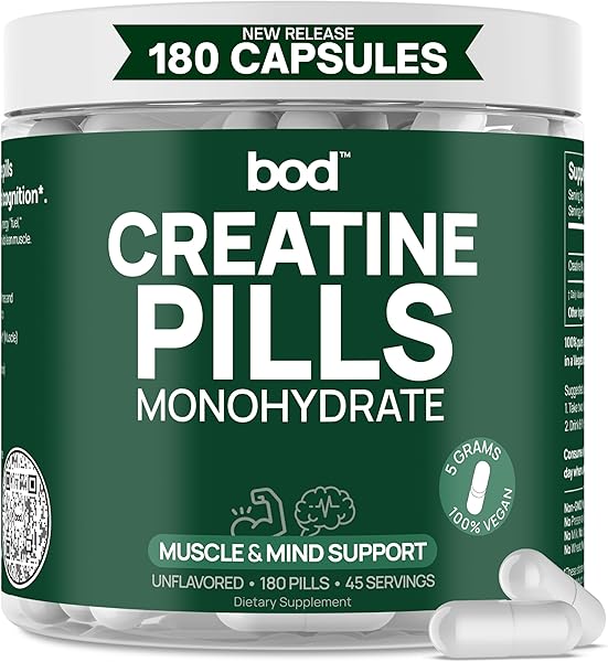 BOD Creatine Monohydrate Pills for Muscle Sup in Pakistan