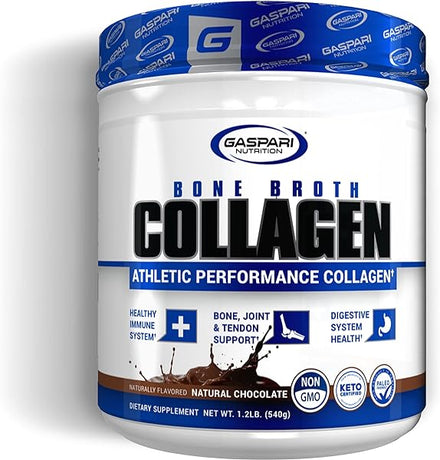 Bone Broth, Athletic Performance Collagen, 13g Protein, Gluten Free, Non-GMO, Keto Certified, Gut and Joint Health (30 Servings, Natural Chocolate) in Pakistan