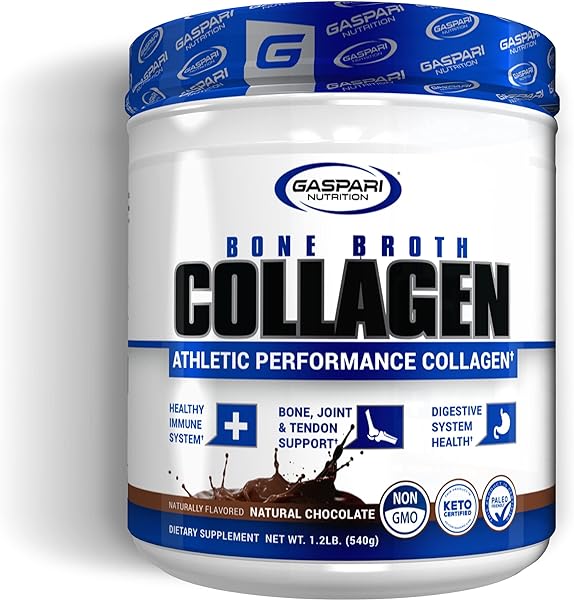 Bone Broth, Athletic Performance Collagen, 13g Protein, Gluten Free, Non-GMO, Keto Certified, Gut and Joint Health (30 Servings, Natural Chocolate) in Pakistan in Pakistan