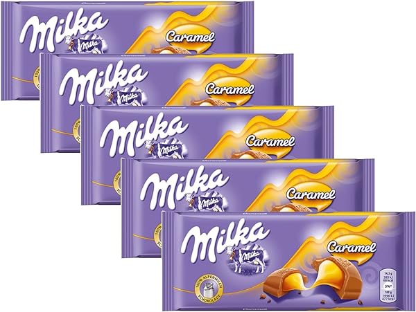 Milk Chocolate with Caramel Filling, 100g (PA in Pakistan