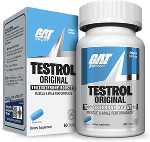 Testrol Original Test Booster | Male Performance, Vitality, Tribulus, Zinc, Magnesium | 60 Capsules in Pakistan