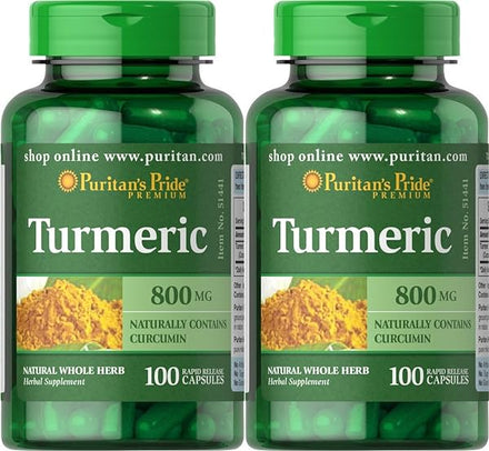 Turmeric 800 mg 100 Capsules (2 Pack) in Pakistan