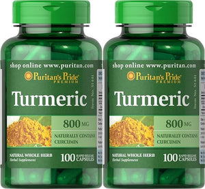 Turmeric 800 mg 100 Capsules (2 Pack) in Pakistan