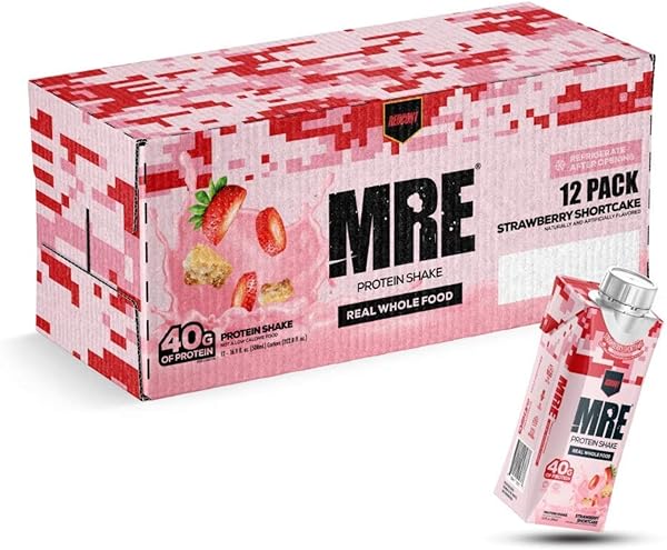 MRE Ready to Drink Protein Shakes, Strawberry in Pakistan